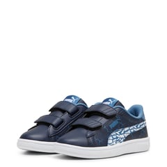 PUMA - Zapatillas urbanas Niño Smash 3.0 L Icy Monster V PS