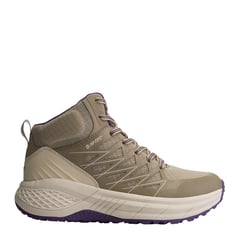 HI TEC - Zapatillas Deportivas Outdoor Mujer Trail Lite Mid Womens Beige