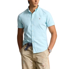 POLO RALPH LAUREN - Camisa Manga Corta 100% Algodón Hombre