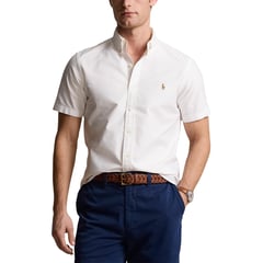 POLO RALPH LAUREN - Camisa Manga Corta 100% Algodón Hombre