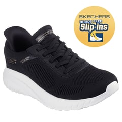 SKECHERS - Zapatillas Urbanas Mujer Bobs Squad Chaos Sl Negro