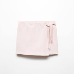 MANGO KIDS - Falda Short Niña Algodón