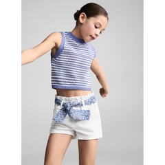 MANGO KIDS - Short Niña Algodón