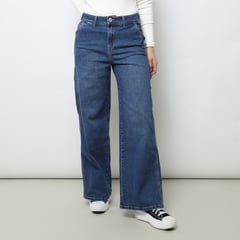 DENIMLAB - Jean Wide Leg Algodón