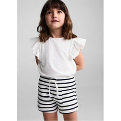 MANGO KIDS - Short Bebé Niña Algodón