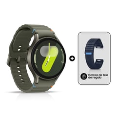 SAMSUNG - Watch7 Large Green+band Black