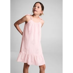 MANGO KIDS - Vestido Niña Algodón