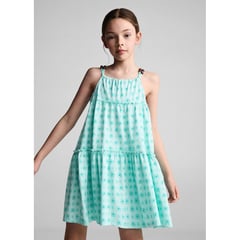 MANGO KIDS - Vestido Niña Algodón