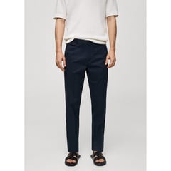 MANGO - Pantalón Algodón Hombre