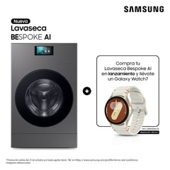 SAMSUNG - Lavaseca Bespoke Ai 26kg / 15kg Gris