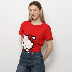 Polo Hello Kitty 100% Algodón Mujer