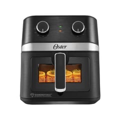 OSTER - Freidora De Aire 6l Manual Con Ventana Y Revestimiento Diamondforce