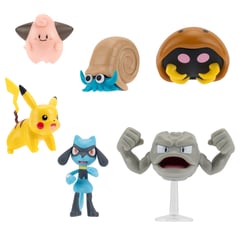 POKEMON - Set De 6 Figuras De Batalla