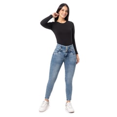 PIONIER - Jean Skinny Algodón Mujer