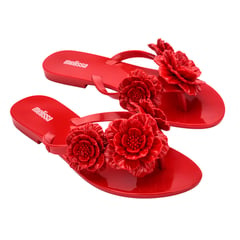 MELISSA - Sandalias Mujer Harmonic Springtime Rojo