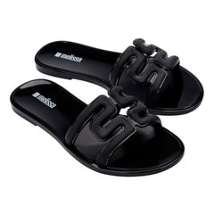 MELISSA - Sandalias Mujer Slide Ad B Negro