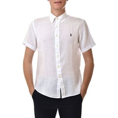 POLO RALPH LAUREN - Camisa Manga Corta 100% Lino Hombre