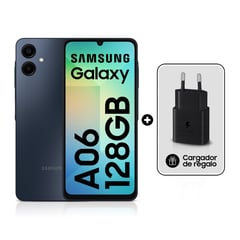 SAMSUNG - Galaxy a06 128gb Black + Ta 15w