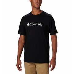 COLUMBIA - Polo M/c Csc Basic Logo Tee Negr