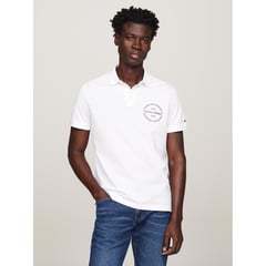 TOMMY HILFIGER - Polo Manga Corta 100% Algodón Hombre