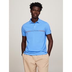 TOMMY HILFIGER - Polo Manga Corta 100% Algodón Hombre