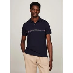 TOMMY HILFIGER - Polo Manga Corta 100% Algodón Hombre