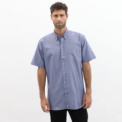 PIERRE CARDIN - Camisa Manga Corta 100% Algodón Hombre