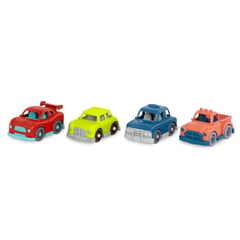 BATTAT - Set De Mini Vehículos 04 Autos