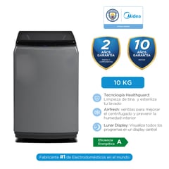 MIDEA - Lavadora 10kg Dark Grey