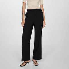 MANGO - Pantalón Wide Mujer