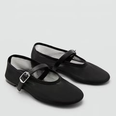 MANGO - Zapato Mujer Bruma Negro