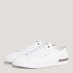 TOMMY HILFIGER - Zapatillas Urbanas Hombre Corporate Vulc Leath Blanco