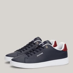 TOMMY HILFIGER - Zapatillas Urbanas Hombre Court Cupsole Rwb Lt Azul