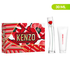 KENZO - Set Flower By Eau De Parfum 30 Ml + Crema Corporal Humectante 75 Ml