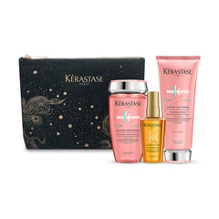 KERASTASE - Pack Chroma Absolu Para Cabello Con Color (shampoo 250ml + Acondicionador 200ml + Elixir Oil 50ml)