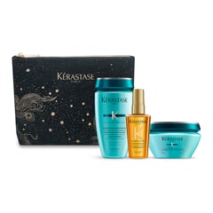 KERASTASE - Pack Resistance Para Cabello Más Fuerte (shampoo 250ml + Mascarilla 200ml + Elixir Oil 50ml)