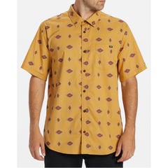 BILLABONG - Camisa Manga Corta Algodón Hombre