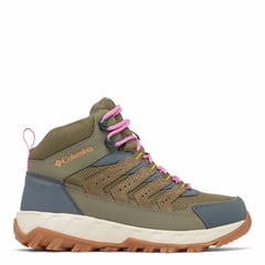 COLUMBIA - Zapatillas Deportivas Outdoor Mujer Strata Trail Mid Wp Sto Marron