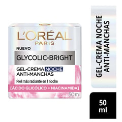 LOREAL PARIS - Crema De Noche L'oréal Paris Anti-manchas Glycolic Bright