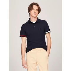 TOMMY HILFIGER - Polo Manga Corta 100% Algodón Hombre