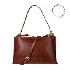 MILANO BAGS - Cartera Cuero Satchel