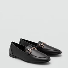 MANGO - Zapato Mujer Casa Negro