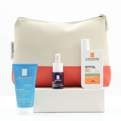 LA ROCHE POSAY - Pack Anthelios Oil Control 50ml + Mini Limpiador Effaclar Gel 50ml + Mini Serum Mela B3 10ml