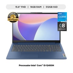 Laptop Intel Core i5 16GB 512GB 15.6" Ideapad Slim3