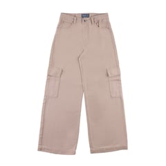 REDWOOD - Jean Wide Leg Cargo Mujer