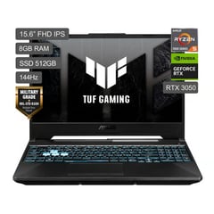 ASUS - Laptop Gamer TUF A15 AMD Ryzen 5 512 GB SSD 8GB RTX3050