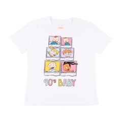 NICKELODEON - Polo Oversize Rugrats Mujer