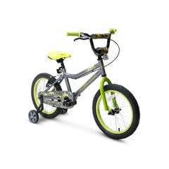 MONARK - Bicicleta Aro 16 Gris Niño