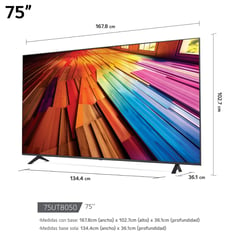 Televisor 75'' UHD 4K ThinQ Ai