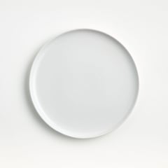 CRATE & BARREL - Plato De Ensalada Wren Blanco